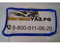 Прокладка поддона УАЗ, Газель с металической шайбой силикон, синия (4216-1009075)